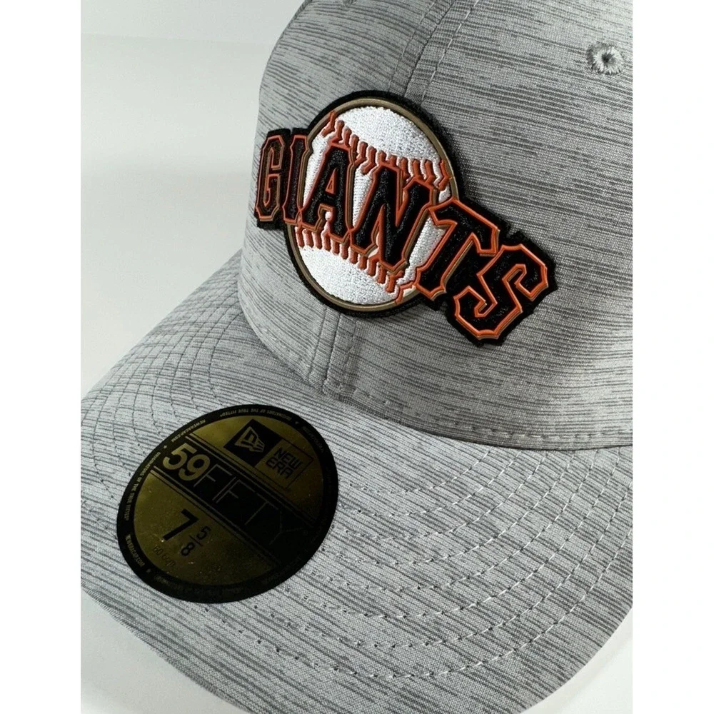 NEW ERA San Francisco Giants Clubhouse 59FIFTY Hat Gray Men's Sz 7 5/8 *NEW*